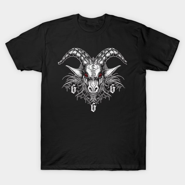 Goat 666 T-Shirt by Damnation Emporium 